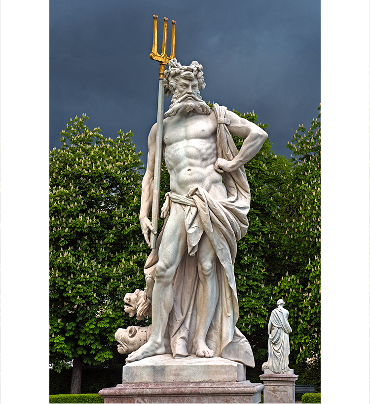 Hades Statue der griechischen Mythologie